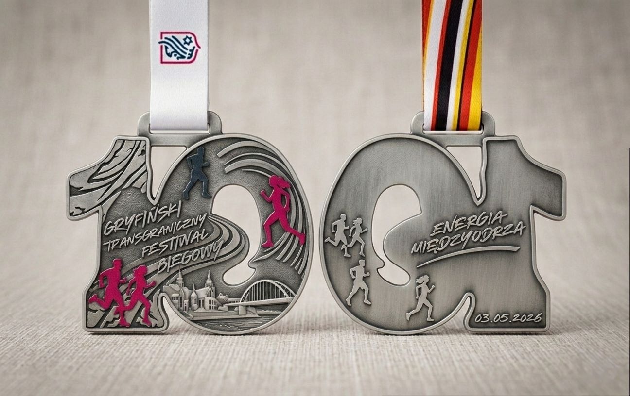 Medal 10 Transgraniczny festiwal Biegowy